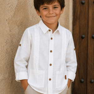 CAMISA GUAYABERA FIL A FIL - COCOTE