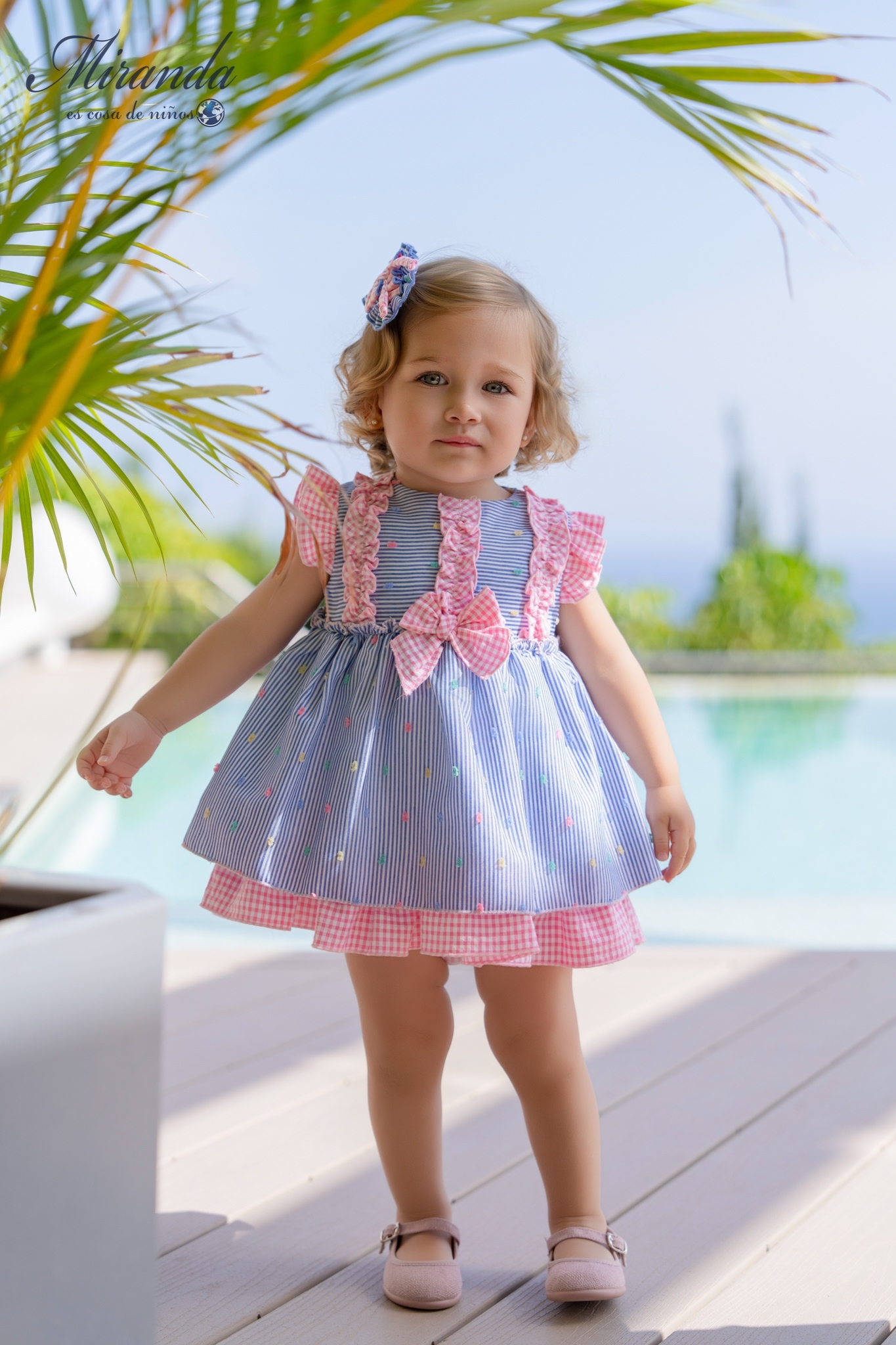 VESTIDO + BRAGUITA PLUMETI BEBE - MIRANDA