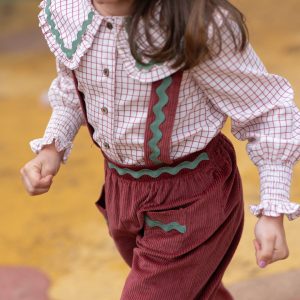 BLUSA CUADROS NIÑA - JOSE VARON