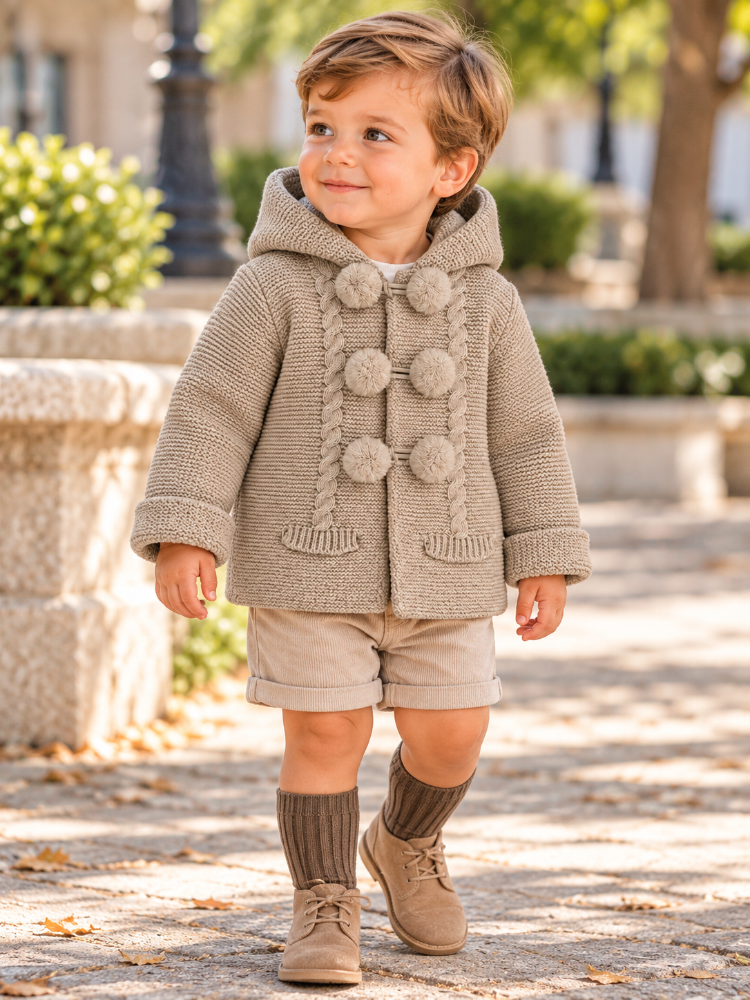TRENCA DE PUNTO BORLONES UNISEX